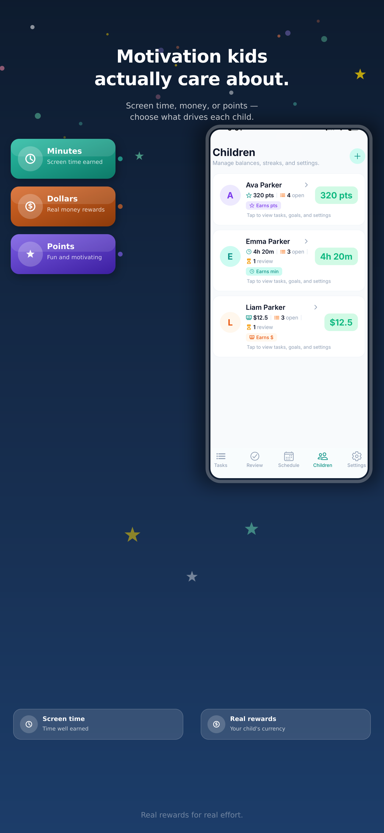 Flexible Rewards